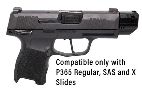 sig p365 compensator|sig p365 threaded barrel and compensator.